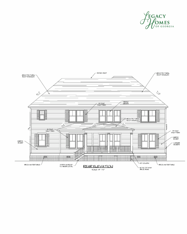 Winston Rear Elevation