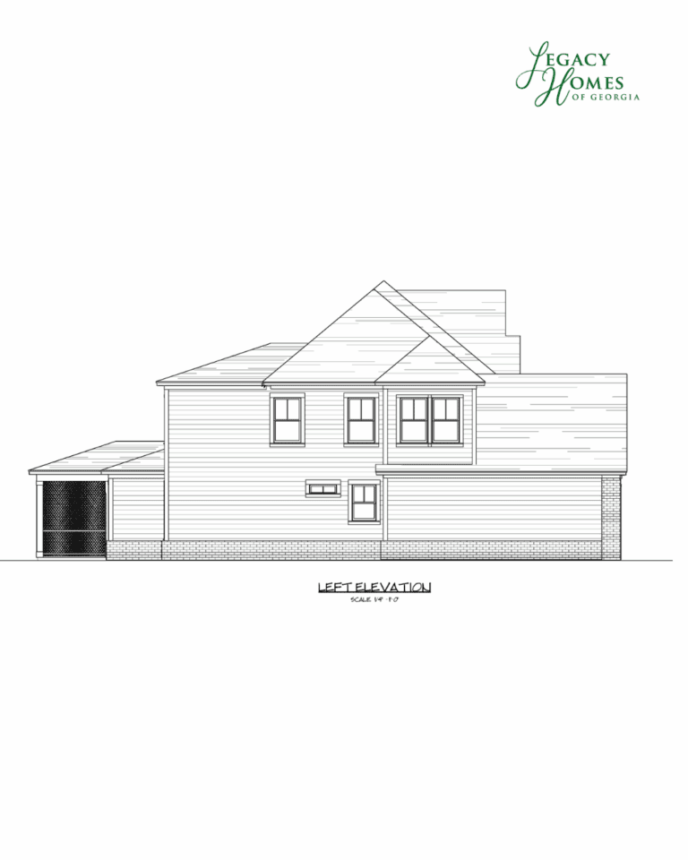 Winston III Left Elevation